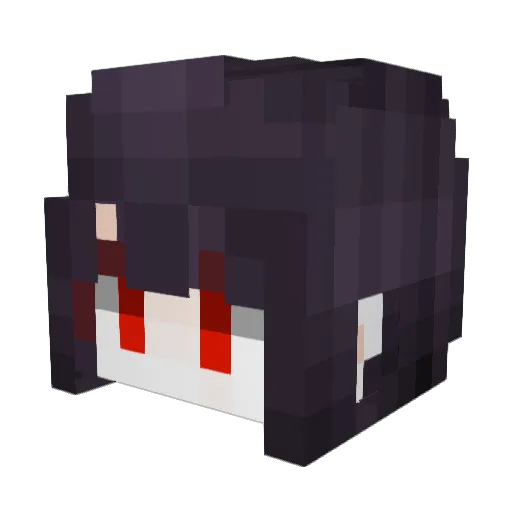 LemonFantasy Minecraft avatar head, 3D render