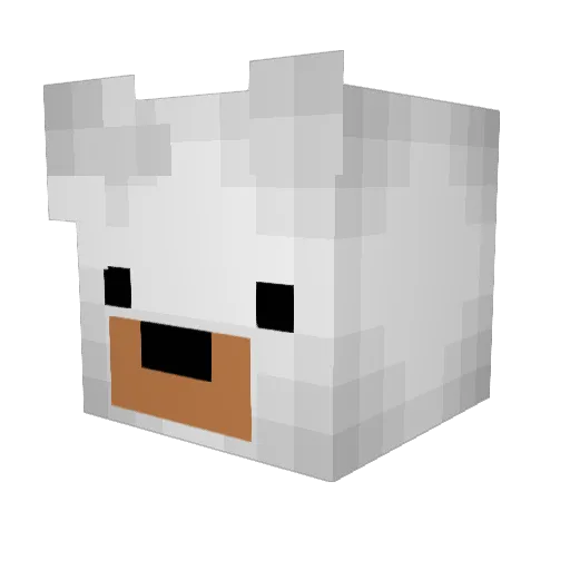 LemonSheep35 Minecraft avatar head, 3D render