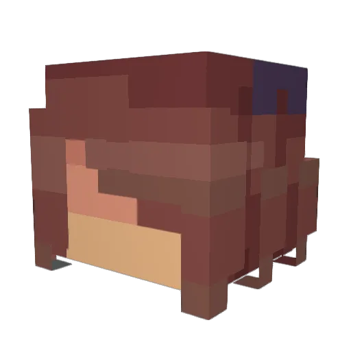 LemonSucker Minecraft avatar head, 3D render