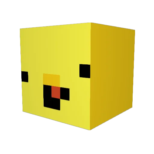 LemonTea721 Minecraft avatar head, 3D render