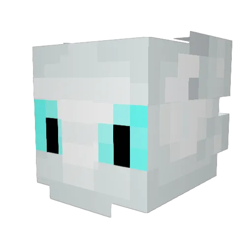 Lemon_Duck Minecraft avatar head, 3D render