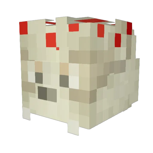 Lemon_Girl1 Minecraft avatar head, 3D render