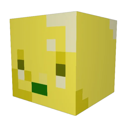 Lemon_Juice10 Minecraft avatar head, 3D render