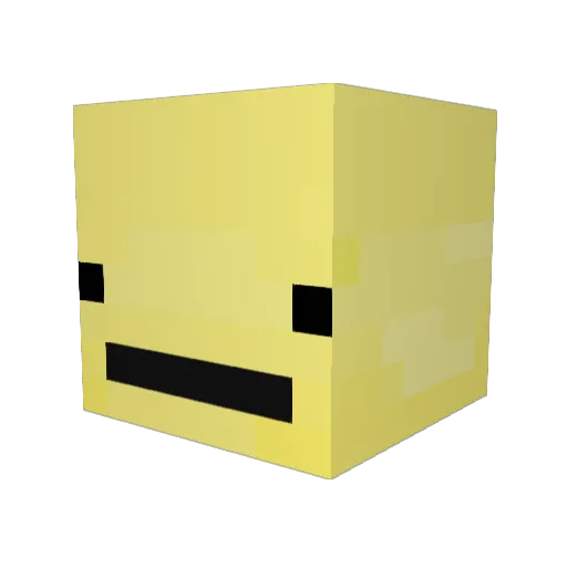 Lemon_Juice213 Minecraft avatar head, 3D render