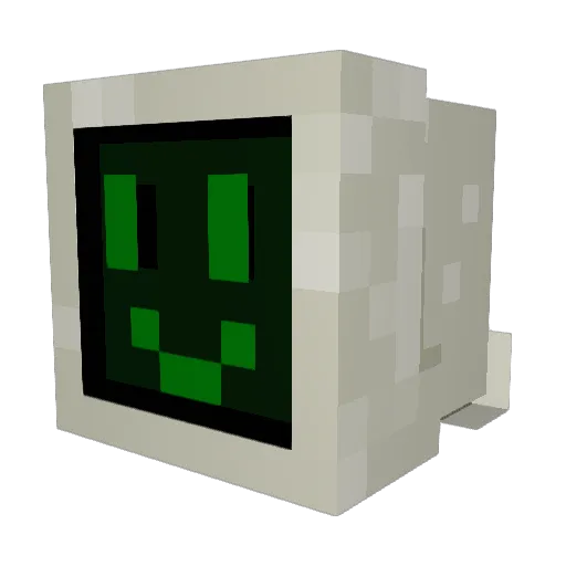 Lemon_Market Minecraft avatar head, 3D render