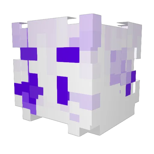 Lemon_Path Minecraft avatar head, 3D render