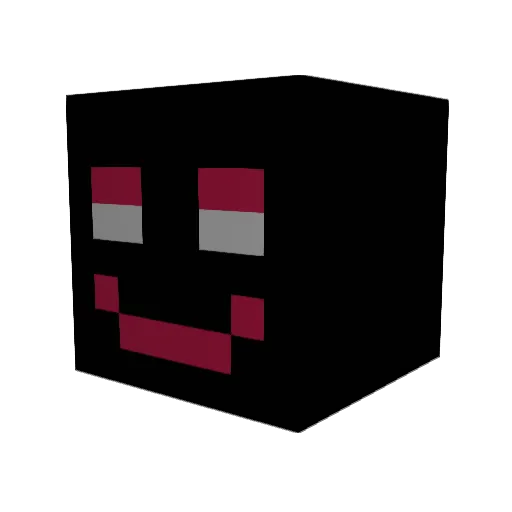 Lemonarvin_ Minecraft avatar head, 3D render