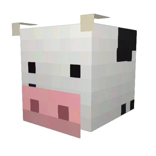 Lemone_Sorbett Minecraft avatar head, 3D render