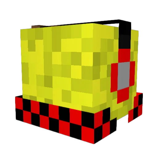 LemonjustLemon Minecraft avatar head, 3D render