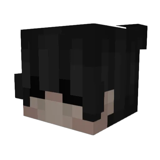 LemuDaBooter Minecraft avatar head, 3D render