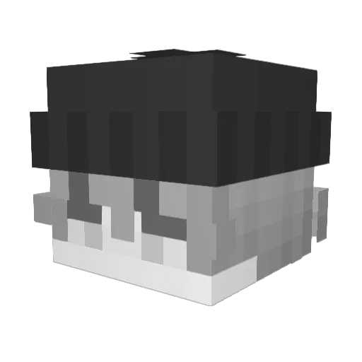 LemurLord913 Minecraft avatar head, 3D render