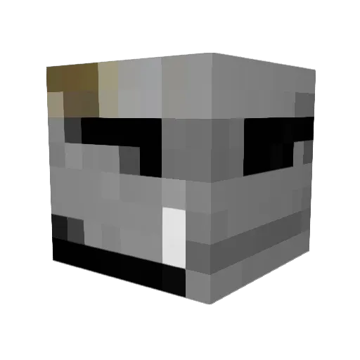 Lemyoner Minecraft avatar head, 3D render