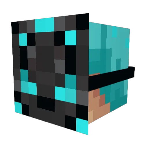 Len2635 Minecraft avatar head, 3D render