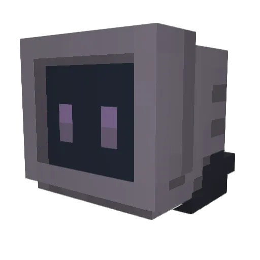 Len Minecraft avatar head, 3D render