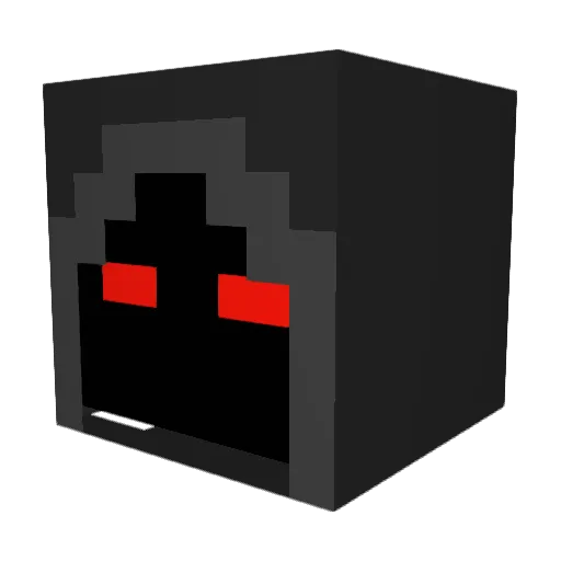 LenaGames04 Minecraft avatar head, 3D render