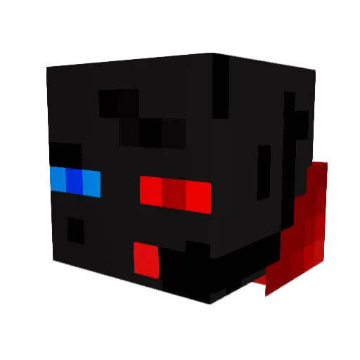 Lenardo128 Minecraft avatar head, 3D render