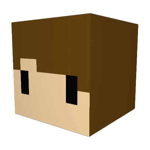 Lenght_storm Minecraft avatar head, 3D render