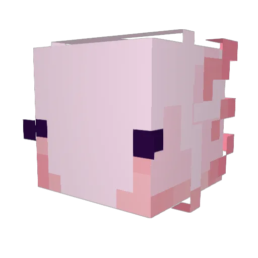 Leni984 Minecraft avatar head, 3D render