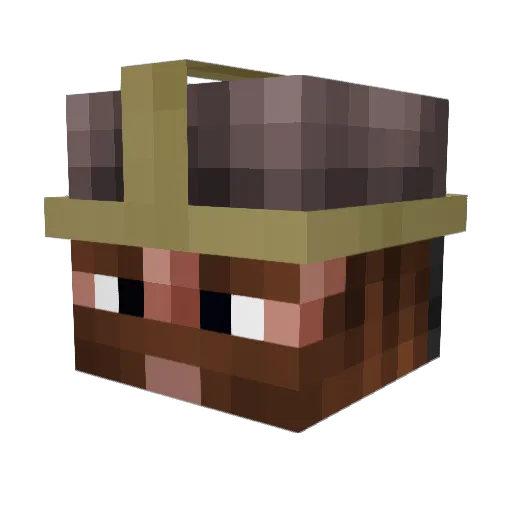 LenkaHonza Minecraft avatar head, 3D render