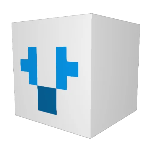 LennC Minecraft avatar head, 3D render