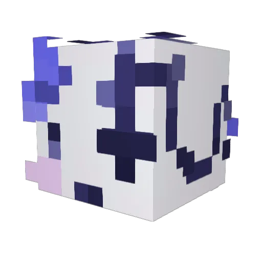 Lenniie Minecraft avatar head, 3D render