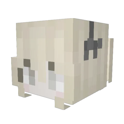 LennoxCR Minecraft avatar head, 3D render
