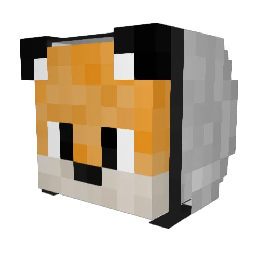 Lennox_Chavez Minecraft avatar head, 3D render