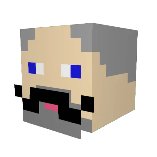 Lennyboy2003 Minecraft avatar head, 3D render