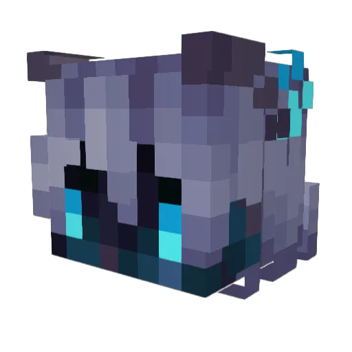 LennyderBange Minecraft avatar head, 3D render