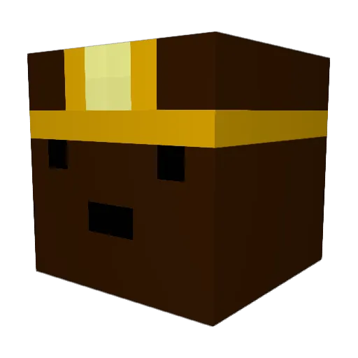 LenoNim Minecraft avatar head, 3D render