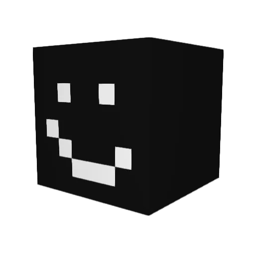 Lenrod Minecraft avatar head, 3D render