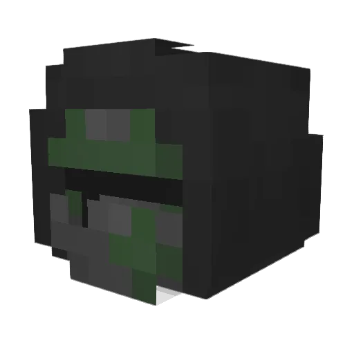 Leny__ Minecraft avatar head, 3D render