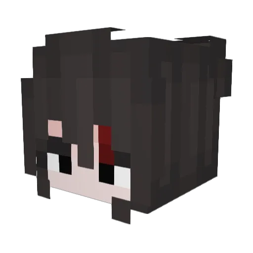 Leo2Blaze Minecraft avatar head, 3D render