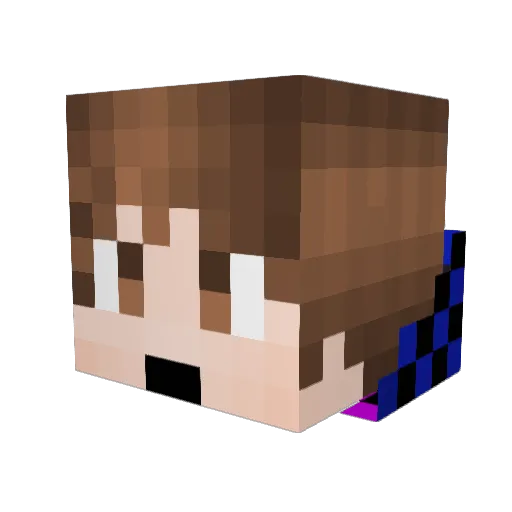LeoBobby11 Minecraft avatar head, 3D render