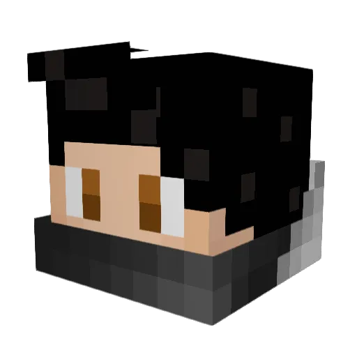 LeoBreak15 Minecraft avatar head, 3D render