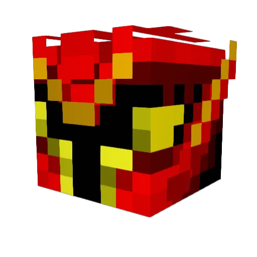 LeoDSlayer Minecraft avatar head, 3D render