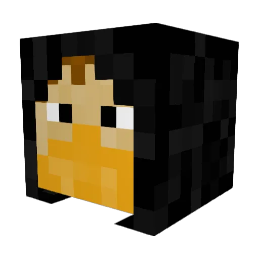 LeoDaVinci006 Minecraft avatar head, 3D render