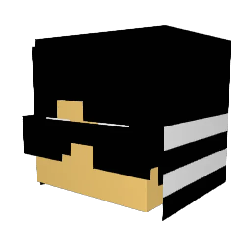 LeoFJV_ Minecraft avatar head, 3D render