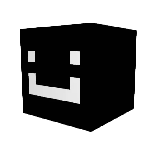 LeoID Minecraft avatar head, 3D render