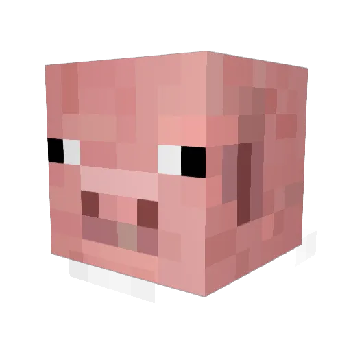 LeoKing500 Minecraft avatar head, 3D render