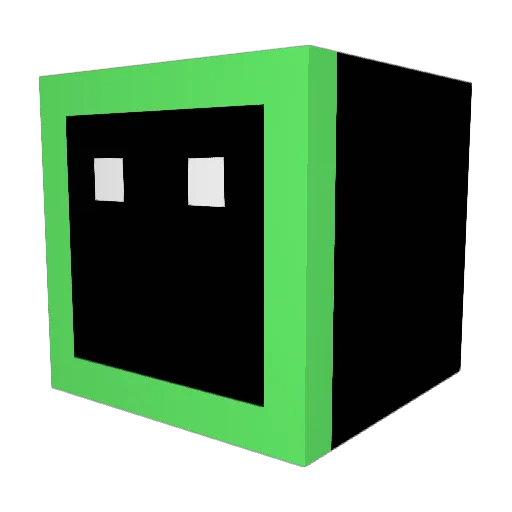 LeoMcStone Minecraft avatar head, 3D render