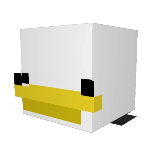 LeoRocko2 Minecraft avatar head, 3D render