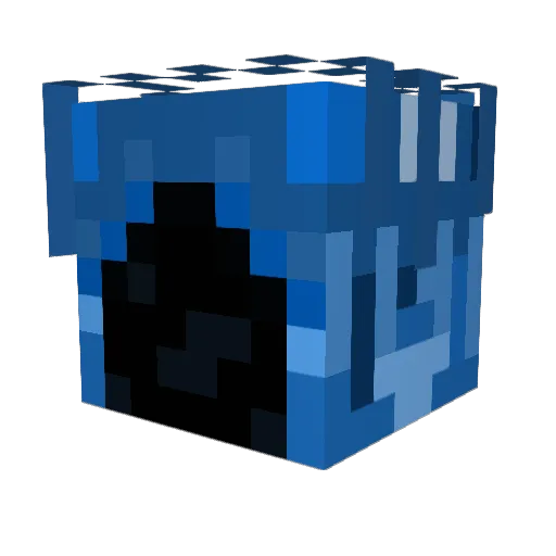 LeoSolaris Minecraft avatar head, 3D render
