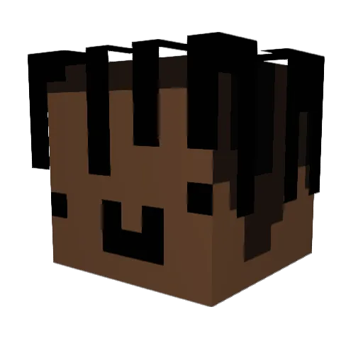 LeoYEEEE Minecraft avatar head, 3D render