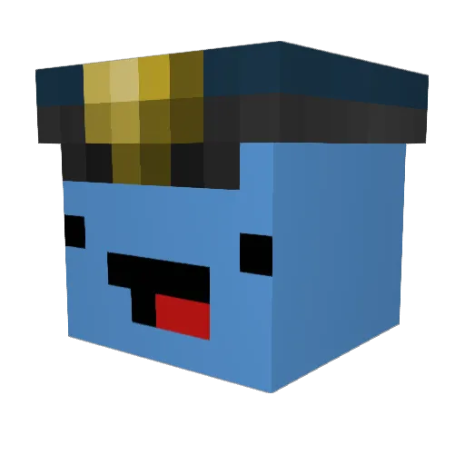 Leo_1407 Minecraft avatar head, 3D render