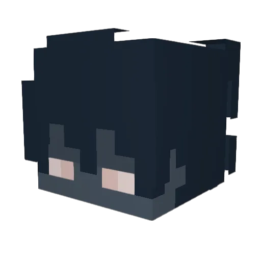 Leo_IX Minecraft avatar head, 3D render