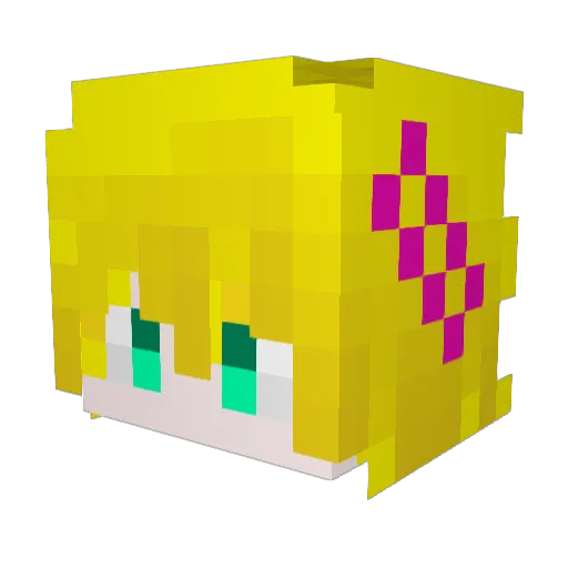 Leo_Maverick Minecraft avatar head, 3D render