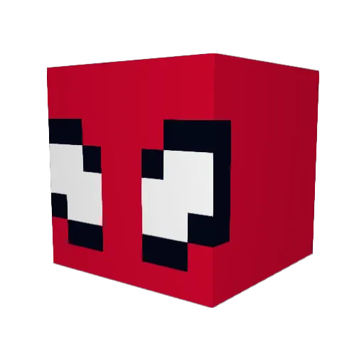 Leo__Leo Minecraft avatar head, 3D render
