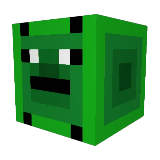 Leoboorat Minecraft avatar head, 3D render
