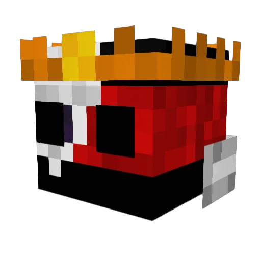 Leocifer2004 Minecraft avatar head, 3D render